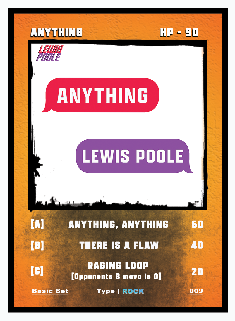 [9] ANYTHING Trading Card