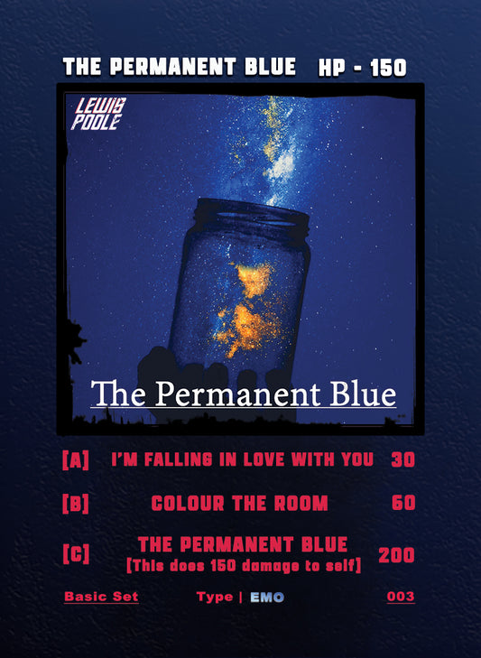 [3] The Permanent Blue Trading Card